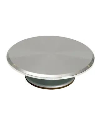 Brand New Cake Taartplateau / Draaiplateau Prof. Aluminium Ø30,5x9,5cm