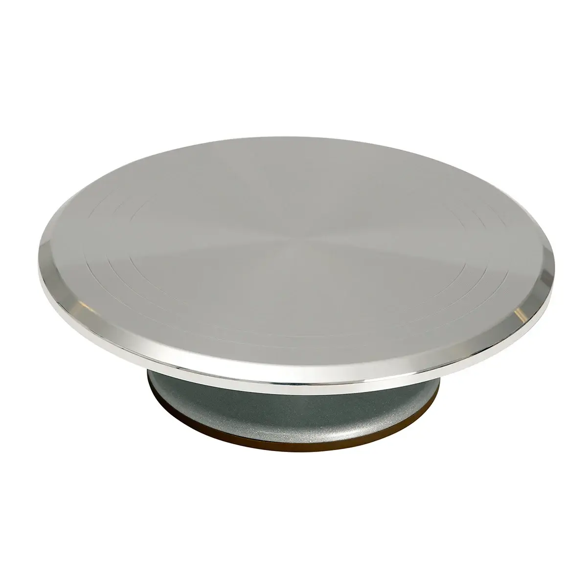 Brand New Cake Taartplateau / Draaiplateau Prof. Aluminium Ø30,5x9,5cm