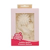 FunCakes Eetbare Papieren Bloemen Deluxe Pompom/Margriet Wit Medium pk/12