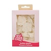 FunCakes Eetbare Papieren Bloemen Deluxe Rose Rosalia Wit Medium pk/15