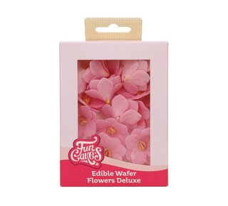 Funcakes FunCakes Eetbare Papieren Bloemen Deluxe Hortensia Roze Klein pk/18
