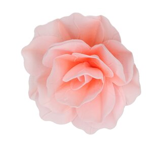 Funcakes FunCakes Eetbare Papieren Bloemen Deluxe Rose Pastella Roze Groot pk/1