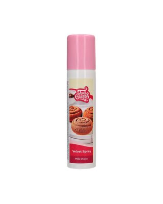Funcakes FunCakes Velvet Spray -Milk Choco- 100ml