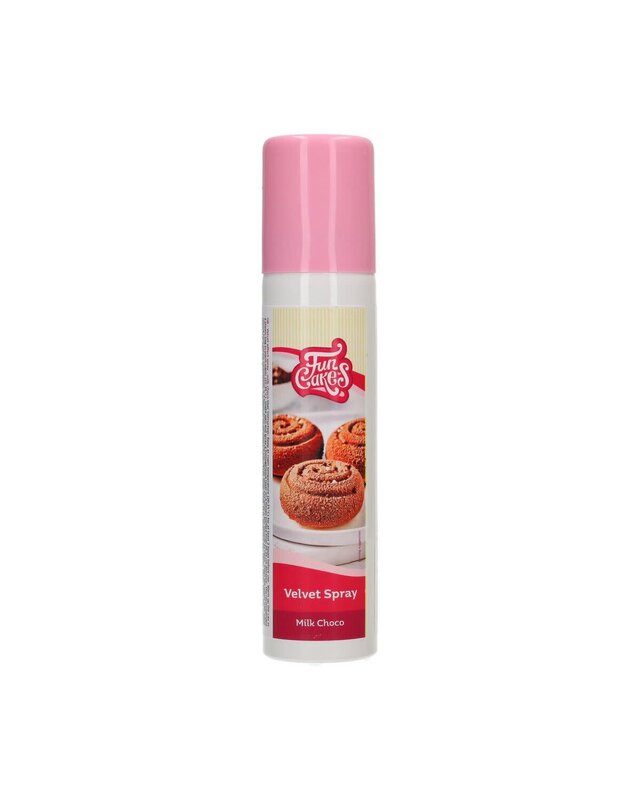 Funcakes FunCakes Velvet Spray -Milk Choco- 100ml