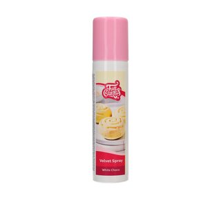 Funcakes FunCakes Velvet Spray -wit Choco- 100ml