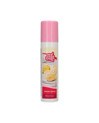 Funcakes FunCakes Velvet Spray -wit Choco- 100ml