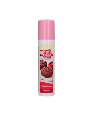 Funcakes Fluwelen Spray Donker Choco 100 ml