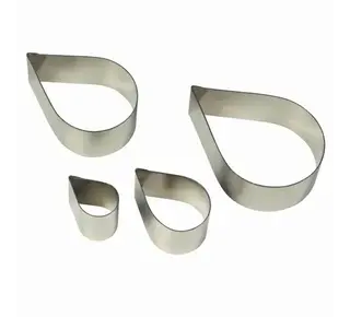 PME PME Rose Flower/Petal cutter set/4