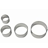 PME BRIAR ROSE CUTTER SET/4 Ronde uitstekers set/4