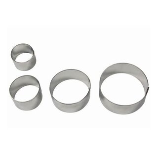 PME PME BRIAR ROSE CUTTER SET/4 Ronde uitstekers set/4