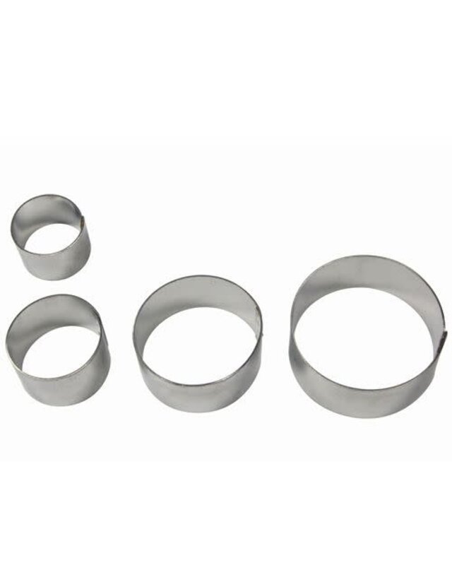 PME PME BRIAR ROSE CUTTER SET/4 Ronde uitstekers set/4