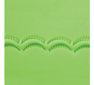 PME Closed Scallop Crimper serrated edge