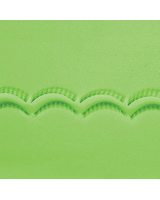 PME Closed Scallop Crimper serrated edge