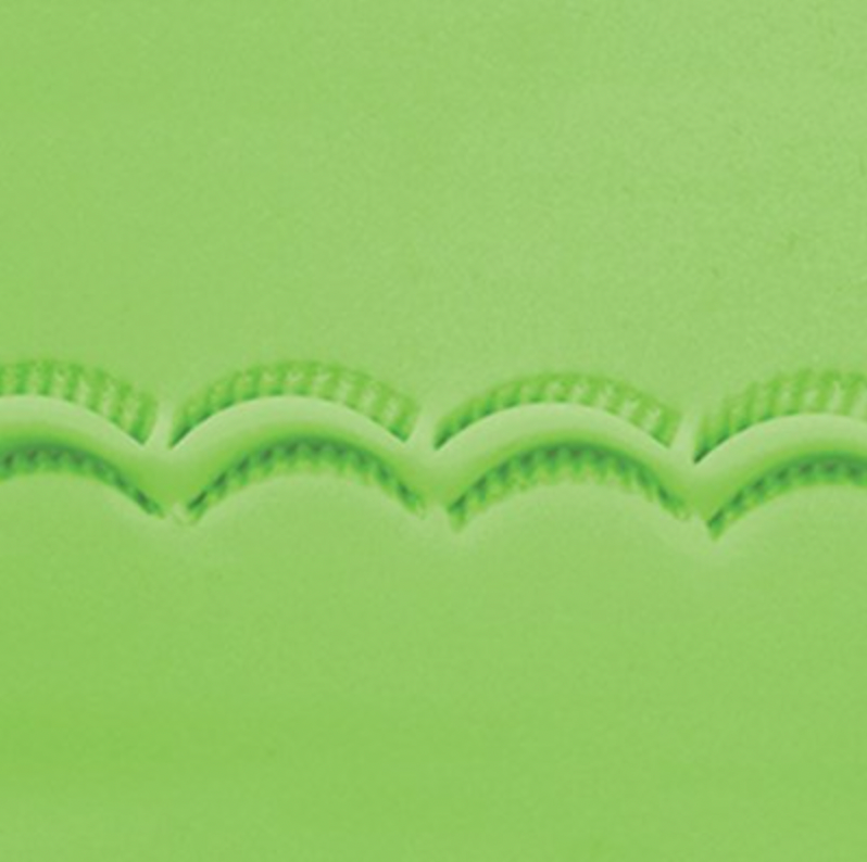 PME Closed Scallop Crimper serrated edge