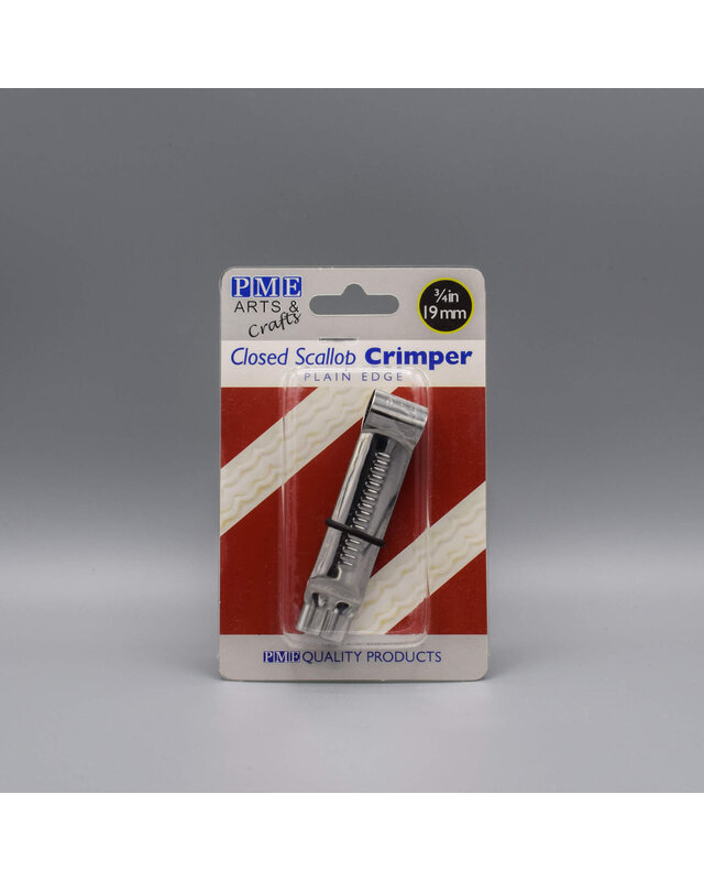 PME Closed Scallop Crimper plain edge