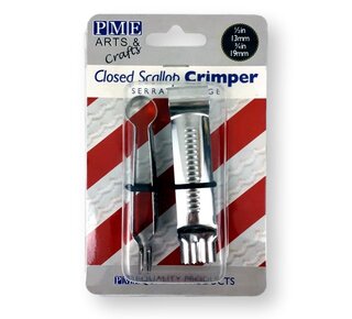 PME Closed Scallop Crimper serrated edge