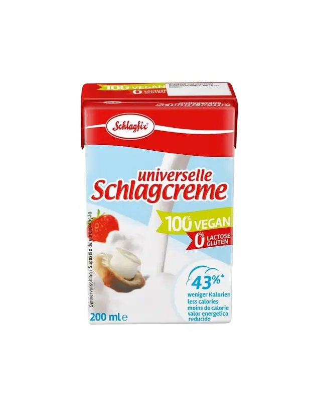 Schlagfix Schlagfix Plantaardige Slagroom Ongezoet 200ml