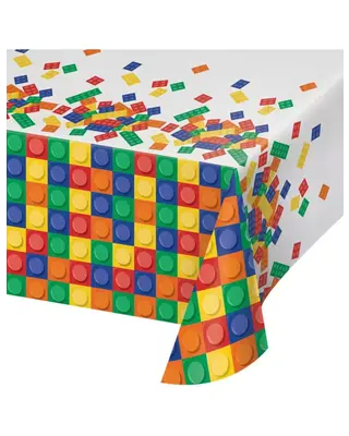 Tafelkleed Bouw blokjes 137x259cm