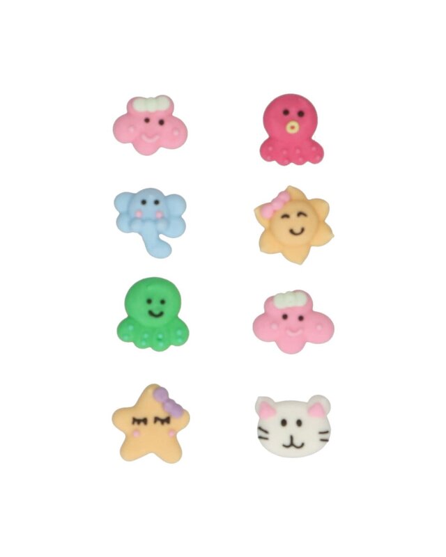 Funcakes FunCakes Suikerdecoraties Kawaii Set/8