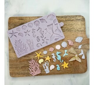 Karen Davies Karen Davies Siliconen Mal - Onder de Zee