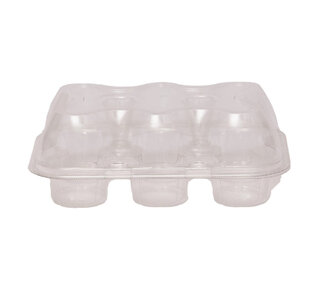 PME Plastic Cupcakehouders (6) Set/3