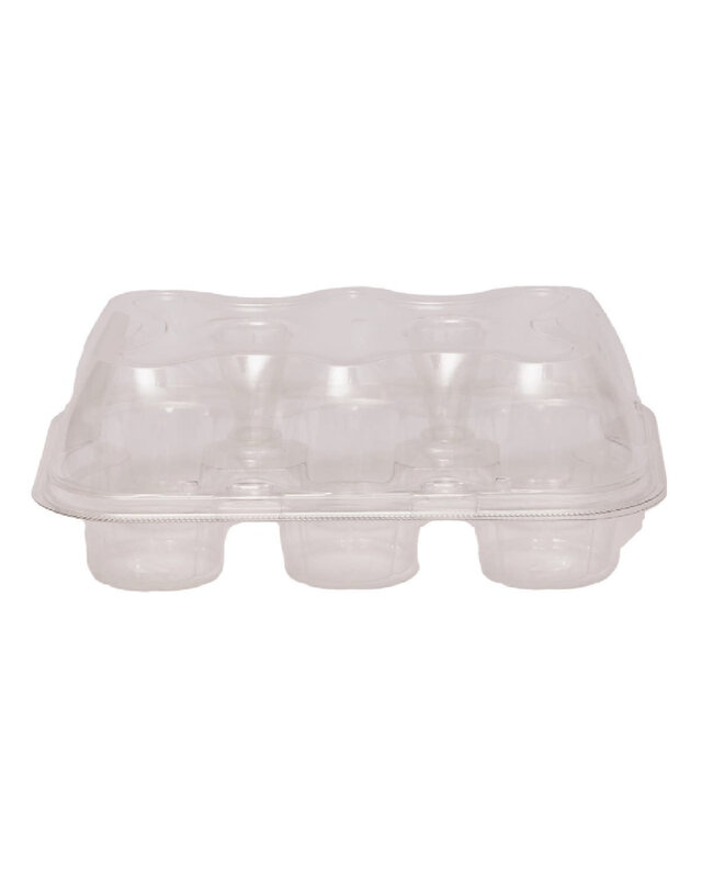PME Plastic Cupcakehouders (6) Set/3