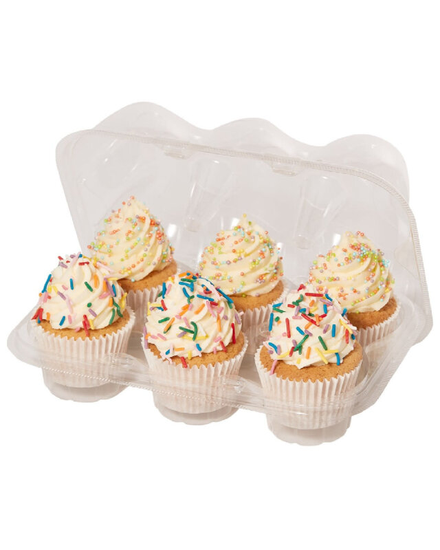 PME Plastic Cupcakehouders (6) Set/3