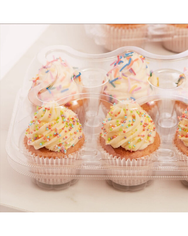 PME Plastic Cupcakehouders (6) Set/3