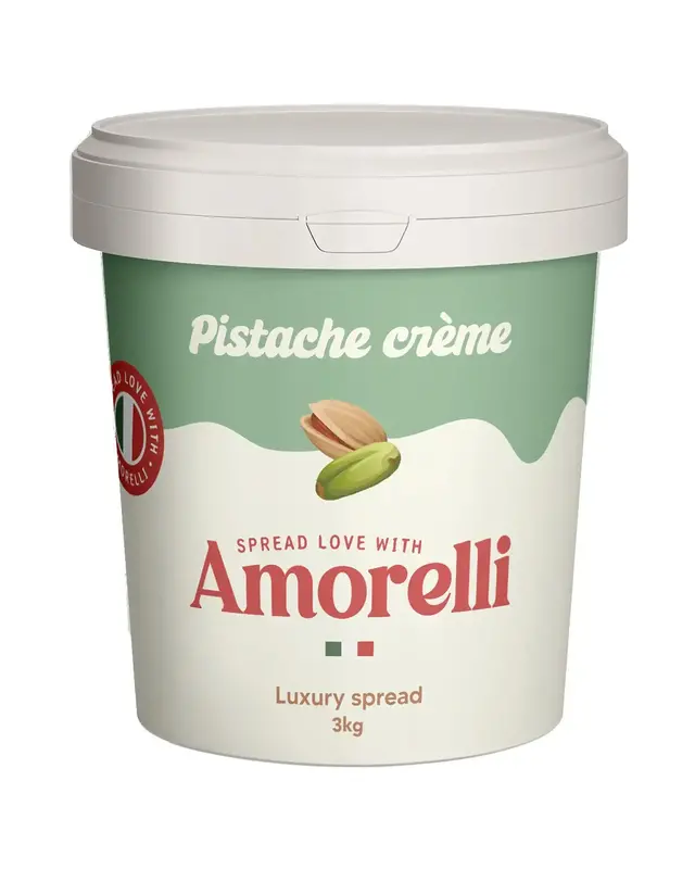 Amorelli Pistache Spread 3kg THT: 31/05/26