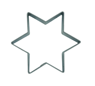 walters Koekjesvorm 5 punten ster  5cm