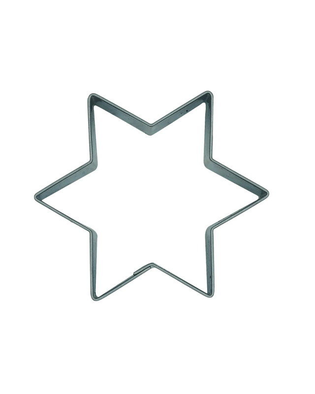 walters Koekjesvorm 5 punten ster  5cm