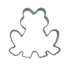 Koekjesvorm kikker 5cm