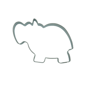 walters koekjesvorm nijlpaard