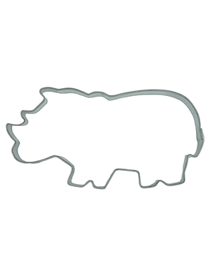 walters koekjesvorm neushoorn