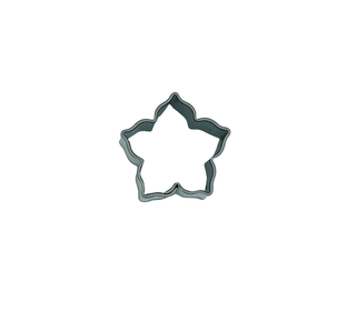 walters Koekjesvorm bloem lily mini 1,6cm