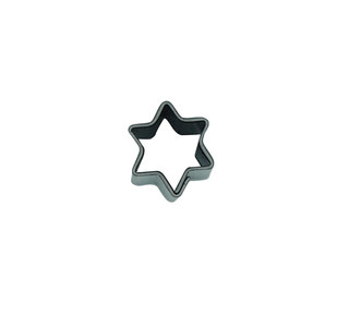 walters koekjesvorm ster 6 punten mini 1cm