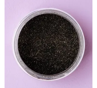 superstreusel Superstreuzel glitter zwart 10gr
