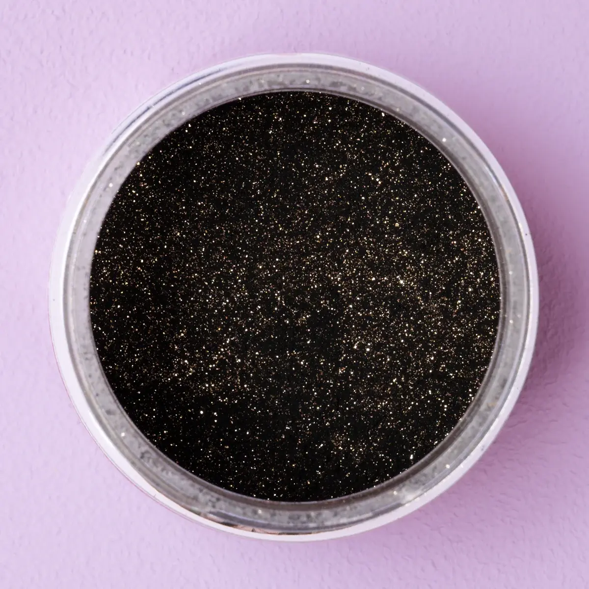 superstreusel Superstreuzel glitter zwart 10gr