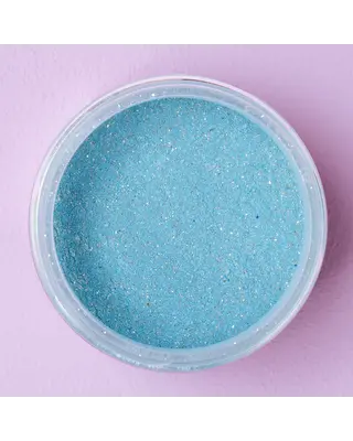 superstreusel Superstreuzel glitter licht blauw 10gr