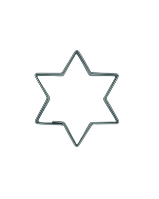 walters Koekjesvorm 6 punten ster  12cm