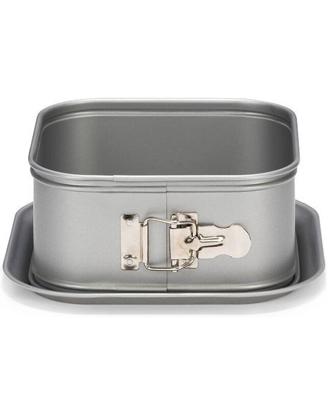 Patisse Springvorm Vierkant Silver-Top 16cm (8cm hoog)