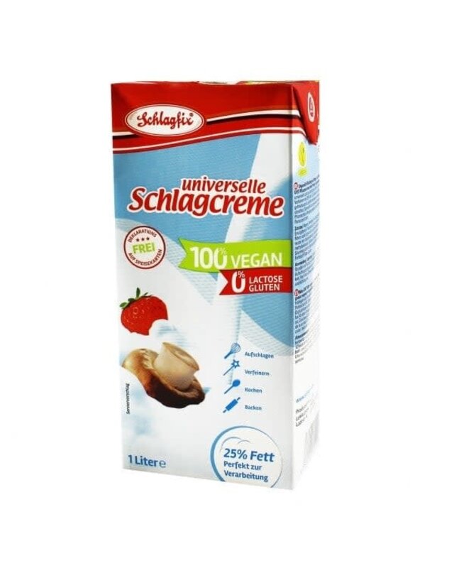 Schlagfix Plantaardige / lactosevrije Slagroom Ongezoet 1L
