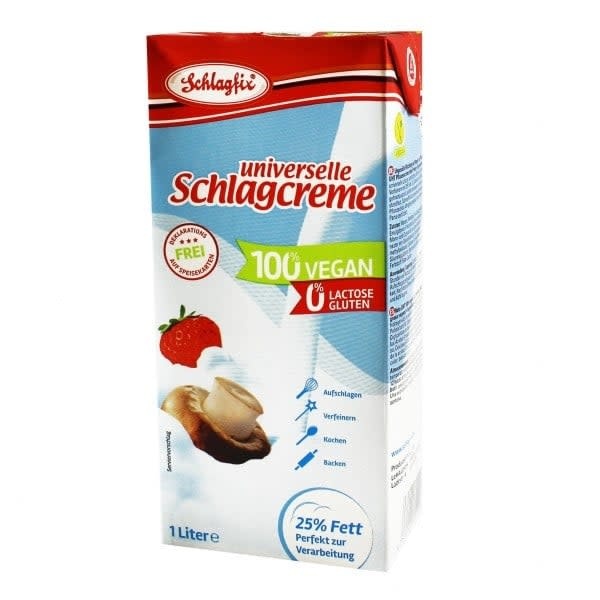 Schlagfix Plantaardige / lactosevrije Slagroom Ongezoet 1L