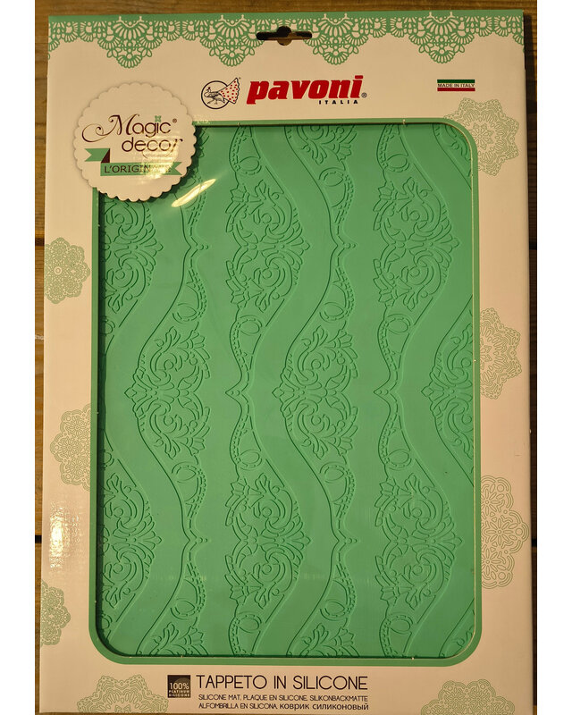 Pavoni Pavoni Magic Decor siliconen kant mat