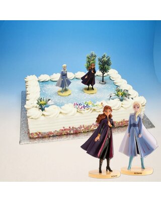 Frozen 2 Taartset - Anna & Elsa (Disney)