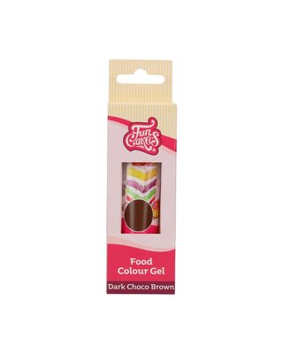 Funcakes FunCakes Food Colour Gel Dark Choco Brown 30 g