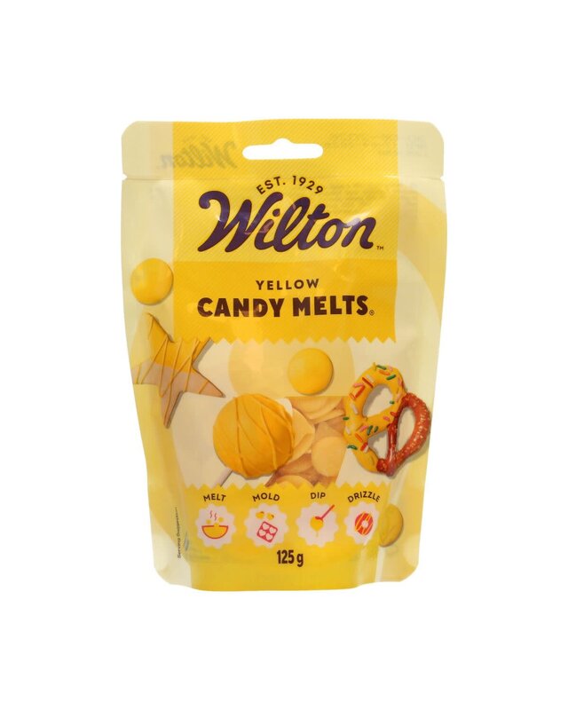 wilton Candy Melts 125g - Geel