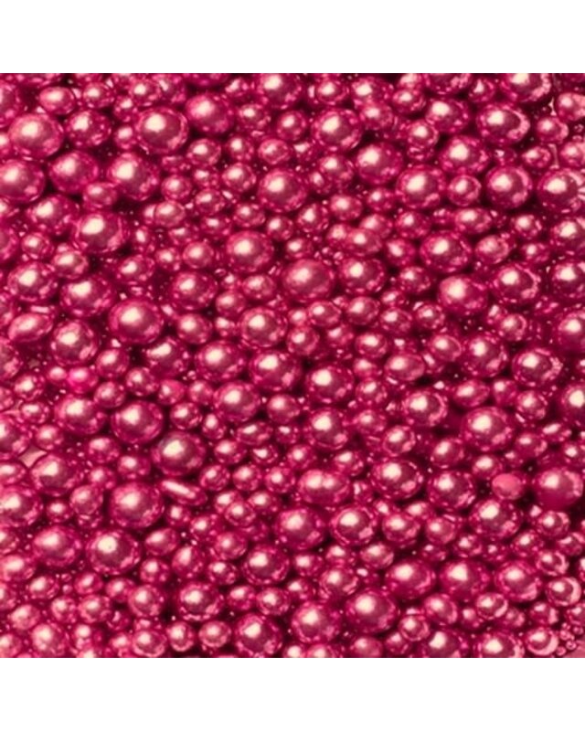 tastyme Metallic Pearls Sprinkles mix Pink 75g - glutenvrij