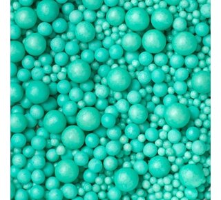 tastyme Sugar Pearls Sprinkles mix Turquoise 75g - glutenvrij