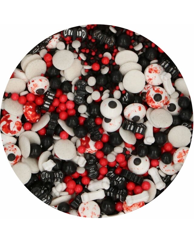 Funcakes FunCakes 3D Sprinkle Medley Bloody and Bat 70 g